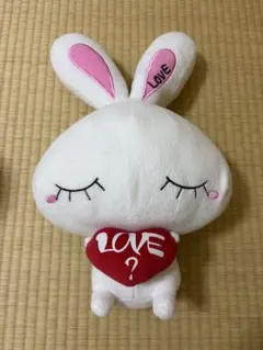 大塚愛 LOVEちゃん うさぎ マスコット キーホルダー ストラップ 3点