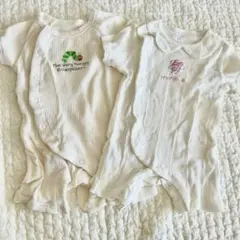 ベビー 半袖ロンパース 2点セット
