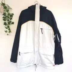 CANADIAN CLUB　スノボウェア　紺✕薄青　XLサイズ　ユニセックス