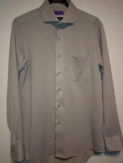 新品　パーフェクトスーツファクトリー　i-shirt　ワイシャツ　ノーアイロン