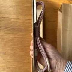 佐賀錦　幾何学模様 ピンク系 帯締め