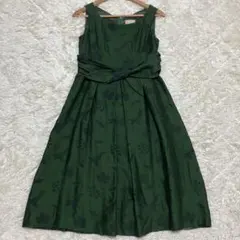 TOKUKO 1er VOL ノースリーブ Aライン ロングワンピース 手書き風