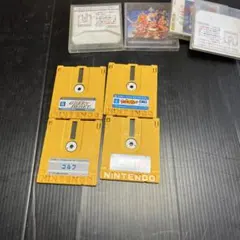 ファミリーコンピュータ　ディスクシステム　4枚