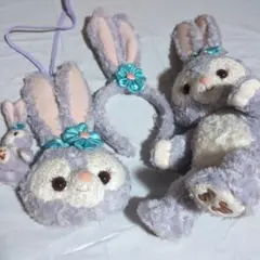 ステラルー 4点まとめて　カチューシャ、ぬいぐるみ、パスケース、マスコット