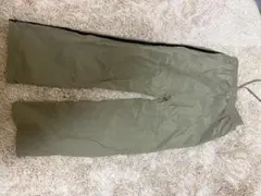 SAME カーゴパンツ オリーブ サイドライン