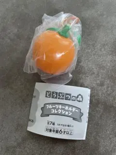 どうぶつの森 フルーツキーホルダーコレクション オレンジ
