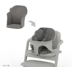 【新品未使用】cybex レモチェア クッションシート