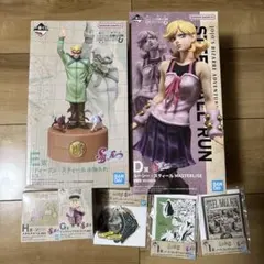 ジョジョの奇妙な冒険 一番くじ D賞 E賞 フィギュアセット