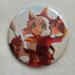 キュイジニア ポムとまんぷくダンジョン 缶バッジ WonderGOO購入特典