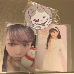 ME:I 清水恵子 KEIKO 7000円トレカ・通常トレカ・缶バッジセット