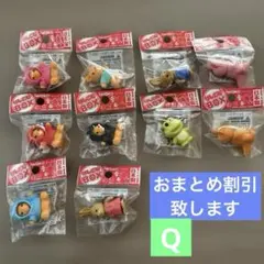 イワコー おもしろ消しゴム 新品 服着用動物 など　10個セット Qのサムネイル