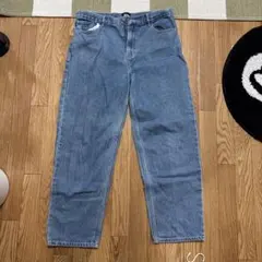 STÜSSY ライトブルー ワイドレッグデニム