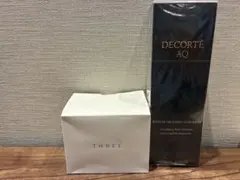 コスメデコルテAQ ヘアセラム200ml 【おまけ　THREEスキンケアセット】