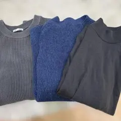 ニット3点セット　ユニクロ　GU