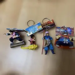 ドラゴンボール フィギュアセット キーホルダー付き4個