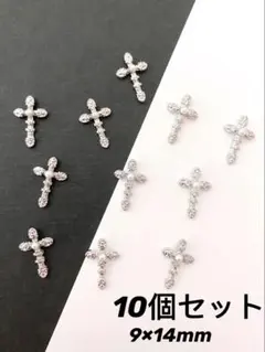 No.16 十字架 ✞ パーツ クロス ネイルパーツ