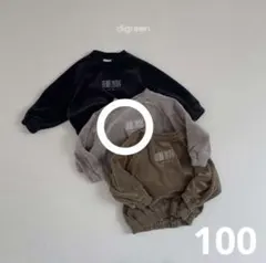 韓国子供服 digreen Lサイズ 100センチ フリース トレーナー