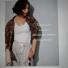 2025年最新】arpege story シアーシャツの人気アイテム - メルカリ