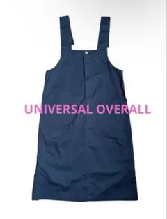 超美品❣️UNIVERSAL OVERALL ジャンパースカート ネイビーのサムネイル