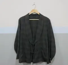 燃*ミ様 COMOLI 22AW ウールチェック ショールカラージャケット サイのサムネイル
