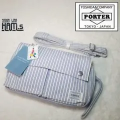 未使用　限定　PORTER ポーター 70周年記念 ストライプ　ショルダーバック