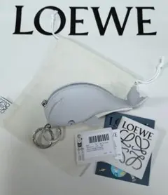 【箱付】LOEWE ロエベ ノット キーホルダー チャーム レザー ネイビー 紺 箱付】LOEWE ロエベ ノット キーホルダー チャーム レザー ネイビー 紺