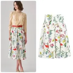 ボタニカル ロングスカート