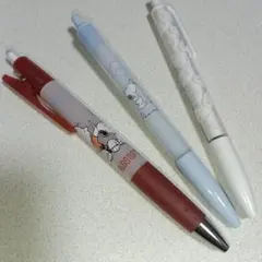 【新品未使用、匿名配送】ボールペン　スヌーピーデザイン　計3点セット