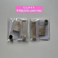 【新品未使用】不可抗力のI LOVE YOU 缶バッジ くじメイト D賞 綿谷朔