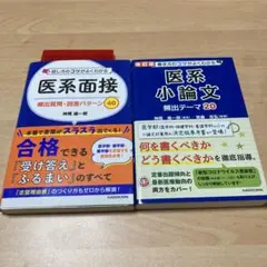 医系小論文頻出テーマ20（改訂版）・医系面接２冊セット