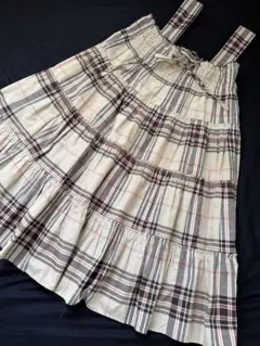 希少☆バーバリーブルーレーベル　ノバチェック　3wayチュニックワンピース　36