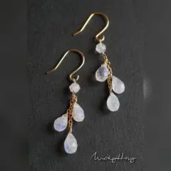 465.宝石質エチオピアオパール*14kgfピアス - メルカリ