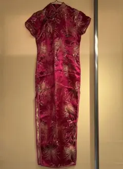 BODY LINE チャイナドレス ピンク ゴールド