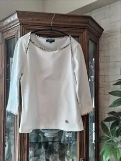 バーバリーロンドン 七分袖 カットソー Tシャツ