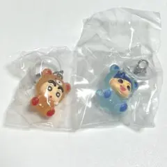 クレヨンしんちゃん　めじるしアクセサリー　くまパジャマ