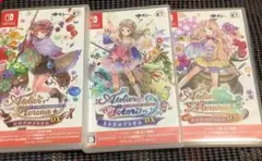 switchソフト3本 ロロナのアトリエ トトリ メルル