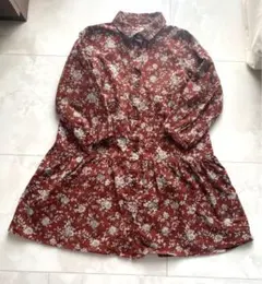 コーデュロイ ワンピース