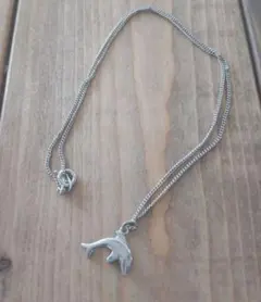 イルカ　ネックレス　1990年代　平成レトロ アクセサリー