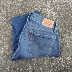 即日発送Levi's スキニージーンズ ブルーリーバイスデニムパンツ古着レ