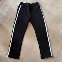 【devirock】キッズ 長ズボン ライン　パンツ レギンスパッツ 100