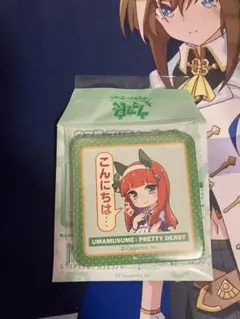 ウマ娘 サイレンススズカ ラウンドワン ちびキャラ缶バッジ