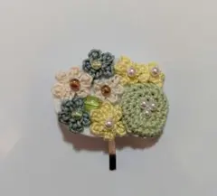 花モチーフ ポニーフック