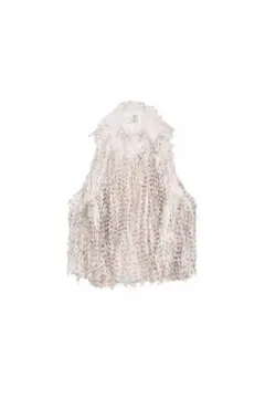 ZARA♡エコファートップス♡XL♡衣装用に