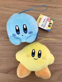 星のカービィ マルチカラーマスコット ブルー イエロー ぬいぐるみ