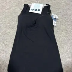 GUNZE Fitte オーガニックコットン混 ブラトップ　ブラックL Lのサムネイル