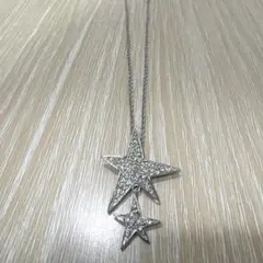 星型クリスタルネックレス