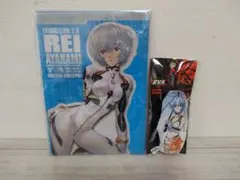 ◆未開封２点　エヴァンゲリオン　綾波レイ　マウスパッド　マスコットクリーナー