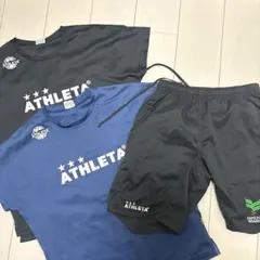 ATHLETA シャツ＆ショートパンツ 3点セット