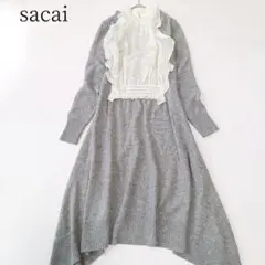 2026年最新】sacai レディース ロングワンピースの人気アイテム - メルカリ