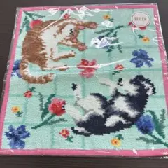 FEILER‪✕‬コスメキッチン チューリップラビット ハンカチ フェイラー